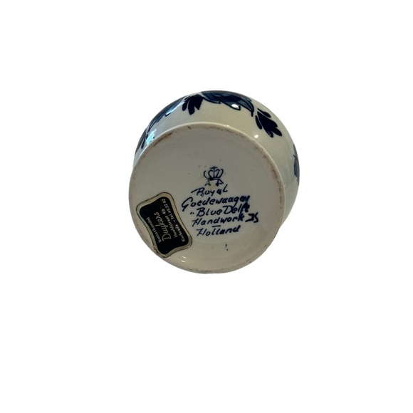 Bud Vase Royal Goedewaagen “Blue Delft” Handworked Holland - Picture 3 of 8